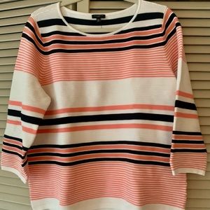 Ladies Talbots striped top